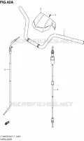 GUIDON (P24) pour Suzuki KINGQUAD 400 2010