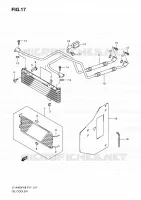 RADIATEUR D'HUILE pour Suzuki KINGQUAD 400 2010