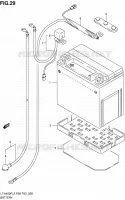 BATTERIE pour Suzuki KINGQUAD 400 2012