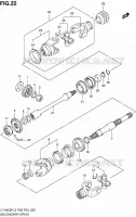 COUPLE CONIQUE pour Suzuki KINGQUAD 400 2012
