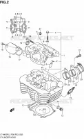 CULASSE pour Suzuki KINGQUAD 400 2012