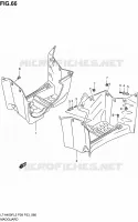 GARDE BOUE pour Suzuki KINGQUAD 400 2012