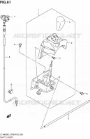 LEVIER DE VITESSE pour Suzuki KINGQUAD 400 2012