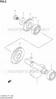 BALANCIER pour Suzuki KINGQUAD 400 2012