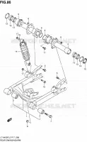 BRAS OSCILLANT ARRIERE pour Suzuki KINGQUAD 400 2012