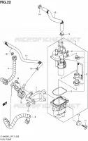 POMPE A ESSENCE pour Suzuki KINGQUAD 400 2012