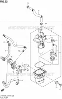 POMPE A ESSENCE pour Suzuki KINGQUAD 400 2013