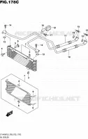 RADIATEUR D'HUILE (LT A400FZL5 P28) pour Suzuki KINGQUAD 400 2015