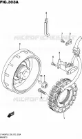 ALLUMAGE ROTOR   STATOR pour Suzuki KINGQUAD 400 2016