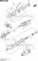 COUPLE CONIQUE (LT A400FL6 P28) pour Suzuki KINGQUAD 400 2016