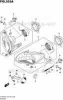 PHARE (LT A400FL6 P28) pour Suzuki KINGQUAD 400 2016