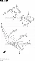 REPOSE PIED pour Suzuki KINGQUAD 400 2016