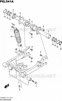 BRAS OSCILLANT ARRIERE pour Suzuki KINGQUAD 400 2017