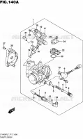 CORPS DE PAPILLON pour Suzuki KINGQUAD 400 2017