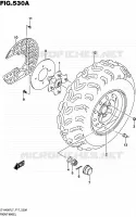 ROUE AVANT pour Suzuki KINGQUAD 400 2017