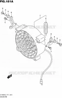VENTILATEUR DE REFROIDISSEMENT pour Suzuki KINGQUAD 400 2017