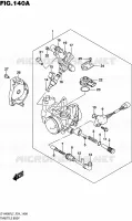 CORPS DE PAPILLON pour Suzuki KINGQUAD 400 2017