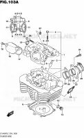 CULASSE pour Suzuki KINGQUAD 400 2017