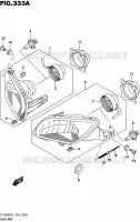 PHARE pour Suzuki KINGQUAD 400 2017