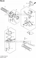 ENSEMBLE LEVIERS   POIGNEES pour Suzuki KINGQUAD 400 2014
