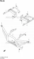 REPOSE PIED pour Suzuki KINGQUAD 400 2014