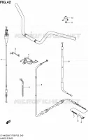 GUIDON pour Suzuki KINGQUAD 450 2010