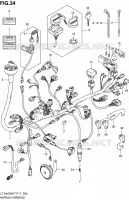 FAISCEAU ELECTRIQUE pour Suzuki KINGQUAD 450 2010