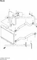DURITE DE RADIATEUR pour Suzuki KINGQUAD 500 2011