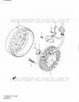 ALLUMAGE ROTOR   STATOR pour Suzuki KINGQUAD 500 2011