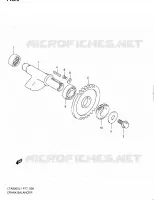 BALANCIER pour Suzuki KINGQUAD 500 2011