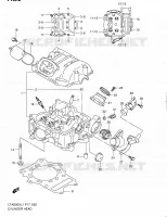 CULASSE pour Suzuki KINGQUAD 500 2011