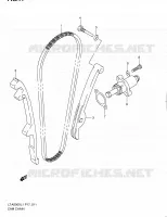 DISTRIBUTION pour Suzuki KINGQUAD 500 2011