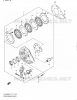 FREIN ARRIERE pour Suzuki KINGQUAD 500 2011