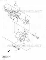 POMPE A EAU pour Suzuki KINGQUAD 500 2011