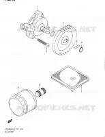 POMPE A HUILE pour Suzuki KINGQUAD 500 2011