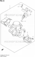 CORPS DE PAPILLON pour Suzuki KINGQUAD 500 2012