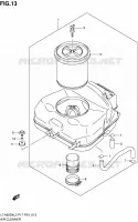 FILTRE A AIR pour Suzuki KINGQUAD 500 2012