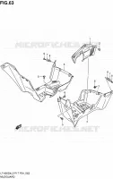 GARDE BOUE pour Suzuki KINGQUAD 500 2012