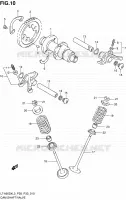 ARBRE A CAMES   VALVE pour Suzuki KINGQUAD 500 2013