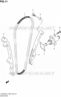 DISTRIBUTION pour Suzuki KINGQUAD 500 2013