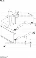 DURITE DE RADIATEUR pour Suzuki KINGQUAD 500 2013