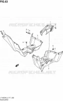 GARDE BOUE pour Suzuki KINGQUAD 500 2013