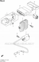 PARTIE ELECTRIQUE pour Suzuki KINGQUAD 500 2013