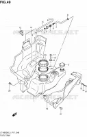 RESERVOIR D'ESSENCE pour Suzuki KINGQUAD 500 2013