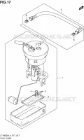 POMPE A ESSENCE pour Suzuki KINGQUAD 500 2014