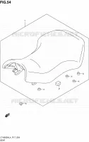 SELLE pour Suzuki KINGQUAD 500 2014