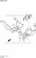 GARDE BOUE pour Suzuki KINGQUAD 500 1992