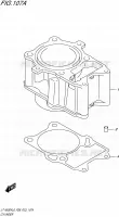 CYLINDRE pour Suzuki KINGQUAD 500 2016