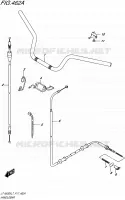 GUIDON pour Suzuki KINGQUAD 500 2017