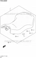 SELLE pour Suzuki KINGQUAD 500 2017